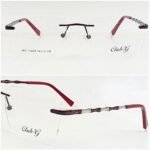 Rim less Square Eye Glasses Club G