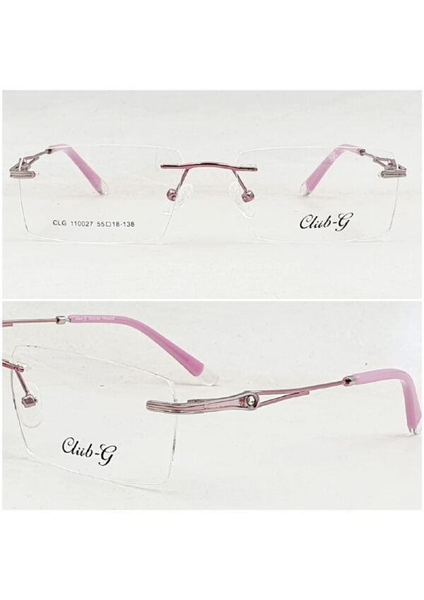 Rim less Wayfarer Glasses Club G