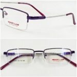 Half RimLess Wayfarer glasses Memory Lane