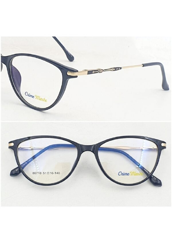 Full Frame Oval glasses Crime Maste