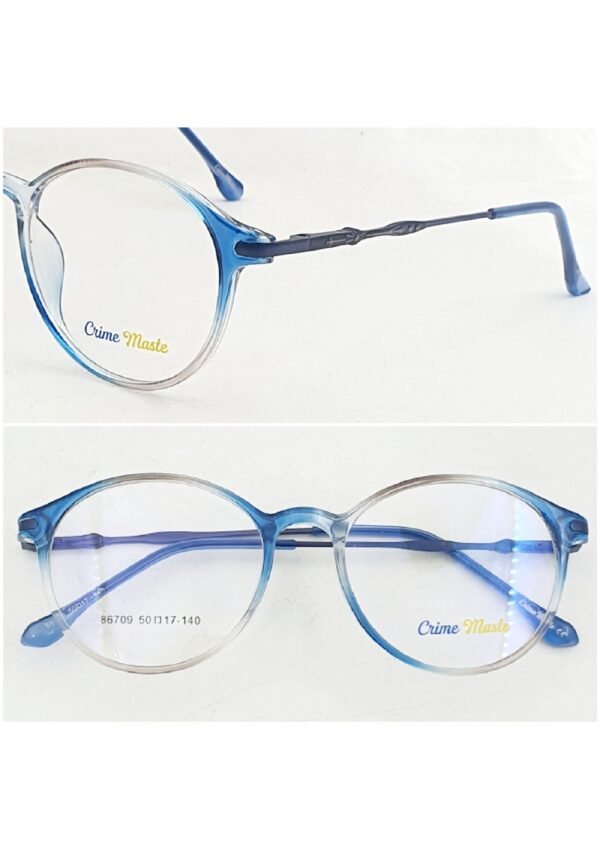 Full Frame Round glasses Crime Maste