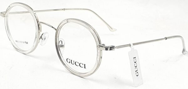 Full Frame Round Glasses Gucci