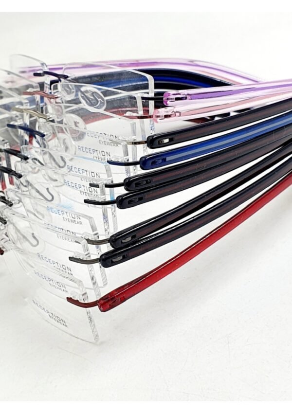 RimLess Wayfarer glasses Reception - Image 2