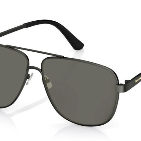 Grey Wayfarer Men Sunglasses - Image 4