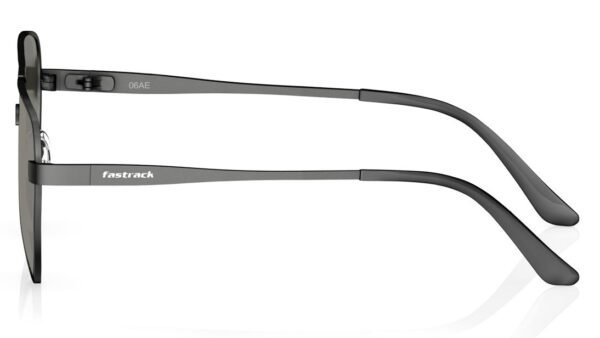 Grey Wayfarer Men Sunglasses - Image 3