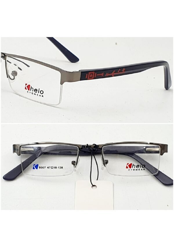 Half Rim Wayfarer Eye Glasses Khelo - Image 5