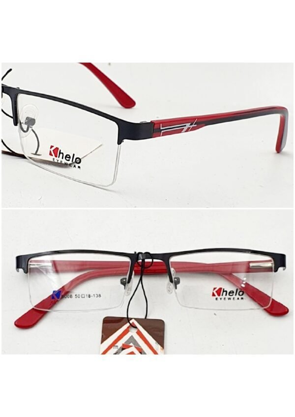 Half Rim Wayfarer Eye Glasses Khelo - Image 7