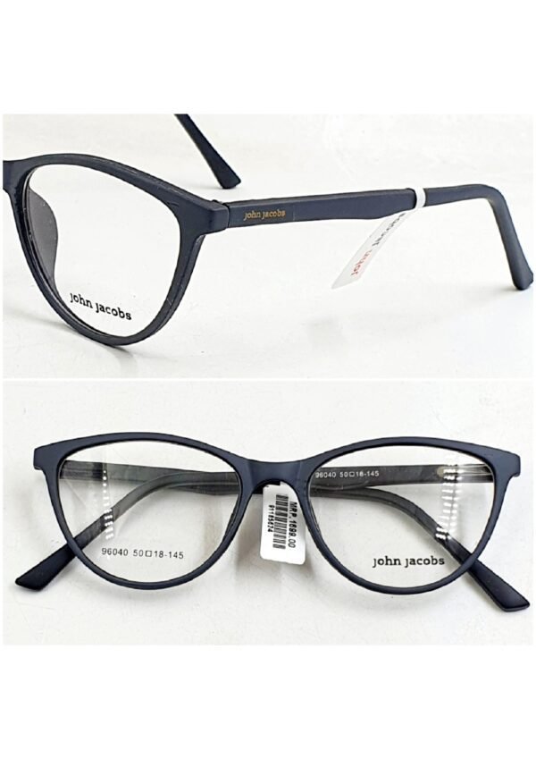 Full Rim Oval Eye Glasses John Jacobs