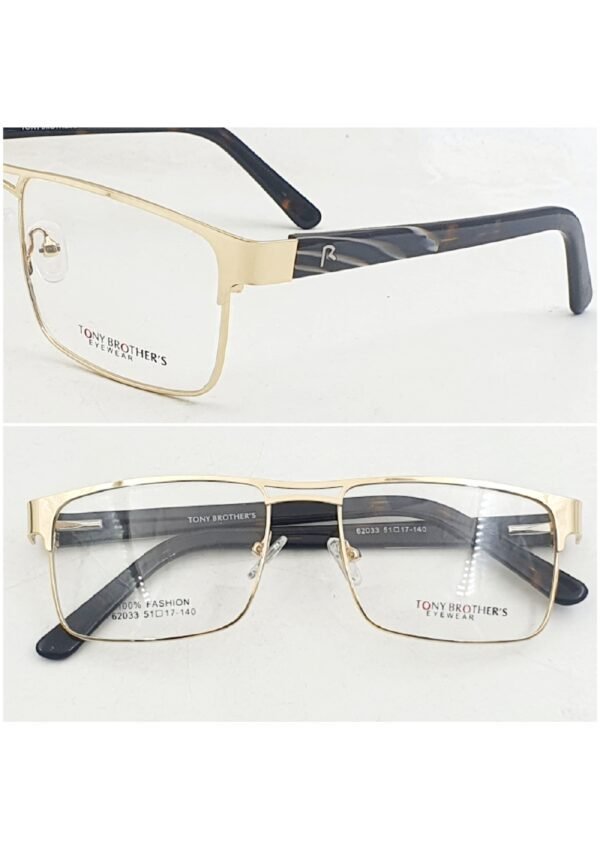 Full Rim  Wayfarer Eye Glasses Tony Brothers - Image 3