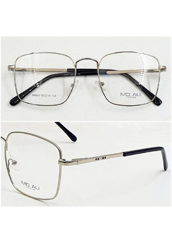 Full Rim Square  Eye Glasses MD Ali - Image 3
