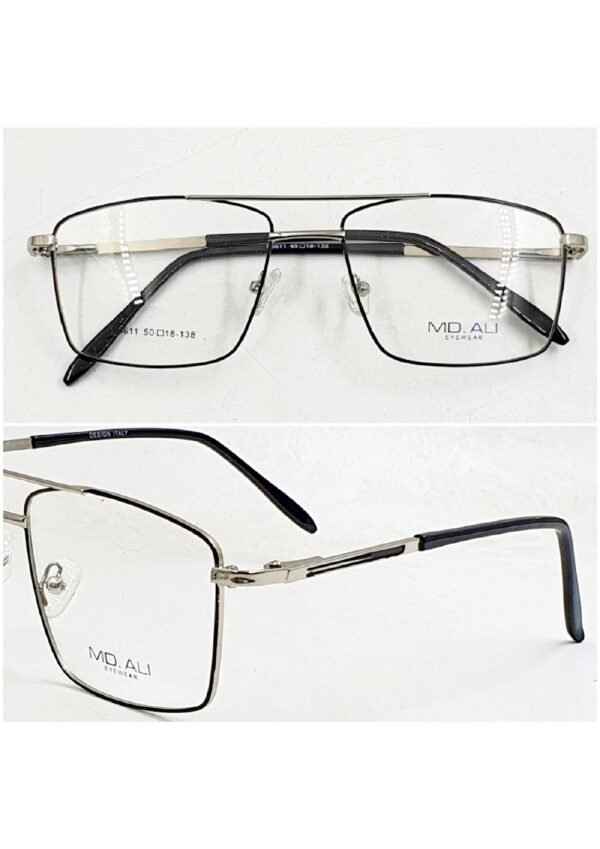 Full Rim Square  Eye Glasses MD Ali - Image 5