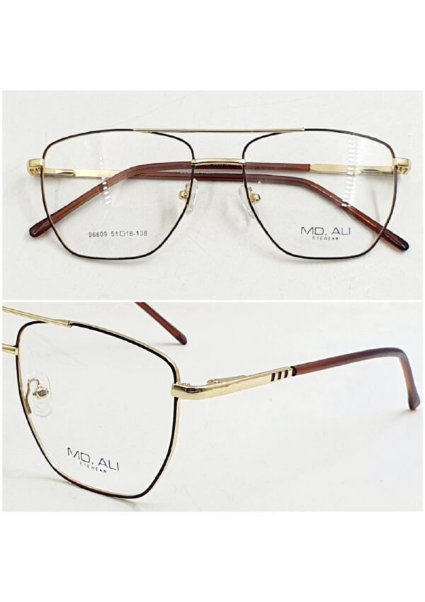 Full Rim Square  Eye Glasses MD Ali - Image 9