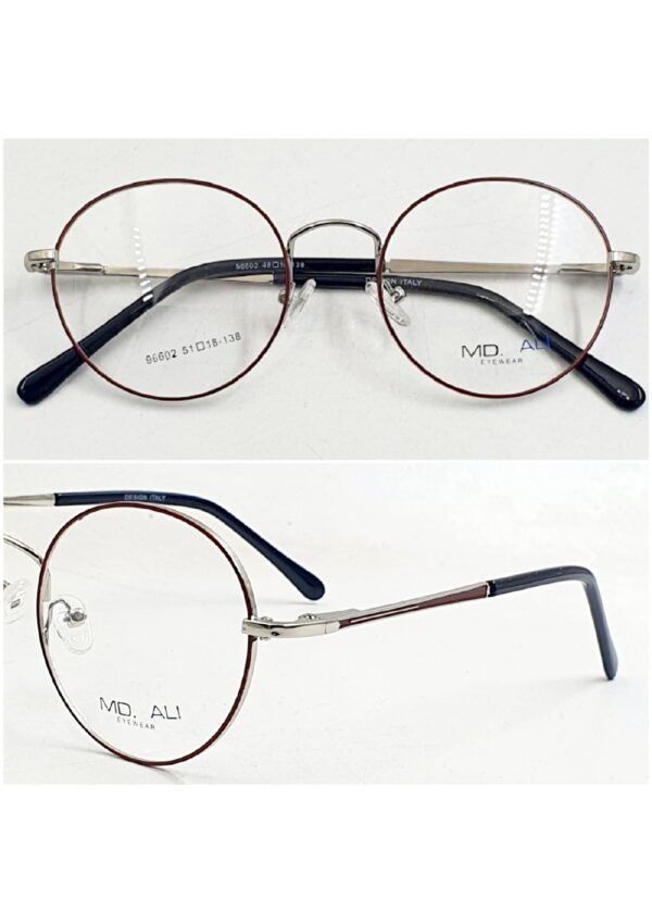 Full Rim Round Eye Glasses MD Ali