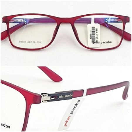 Full Rim Wayfarer Eye Glasses John Jacobs - Image 3